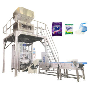 Detergent Powder Open Mouth Bagger Premade Big Bag Packing Machine