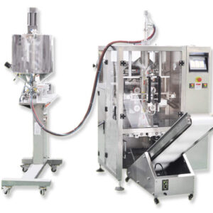 Vertical Form Fill Seal Machine With Liquid Piston Filler