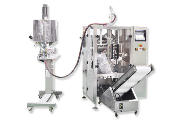 Vertical Form Fill Seal Machine With Liquid Piston Filler